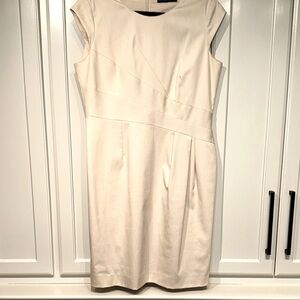 ANTONIO MELANI Cream Midi Dress